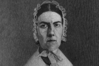 Wood Engraving of Angelina Grimke